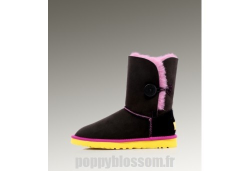 Outlet Ugg Bailey Button-078 Black Boots?